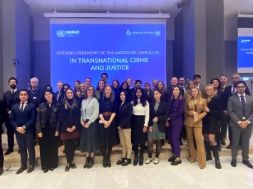 Opening ceremony of the 2022-23 edition of the Master of Laws (LL.M.) in transnational crime and justice