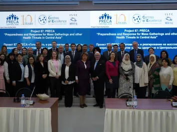 PRECA Regional Working Groups convened in Almaty for collaborative discussions on project accomplishments and the planning of upcoming major events