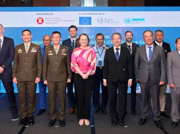 Participants at the workshop in Singapore. Photo credit: DSO National Laboratories. 