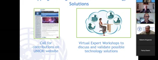 Expert teleworkshop on technology to combat WMD